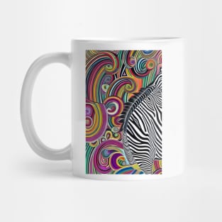 Zebra Abstract Mug